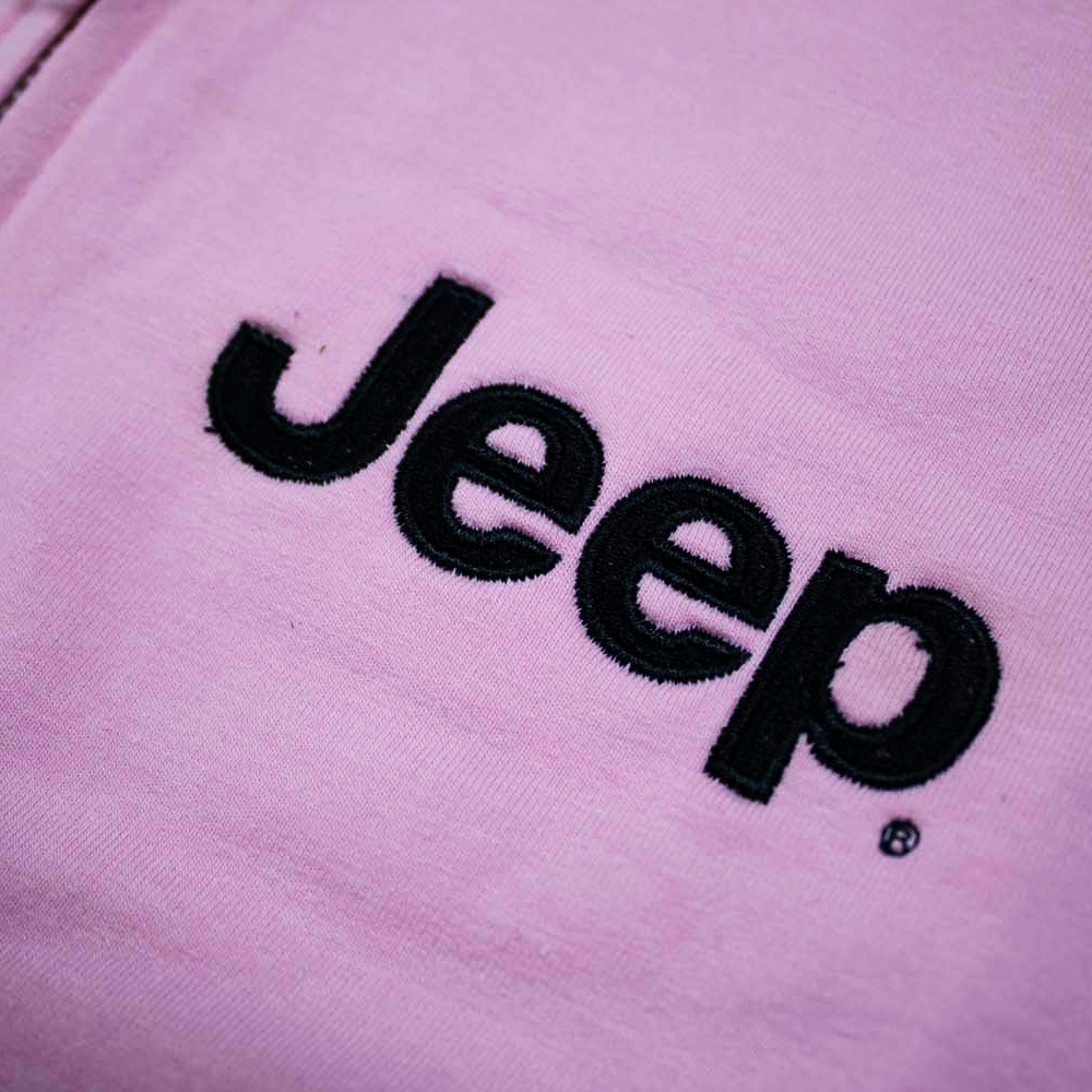 Ladies Jeep® Text Embroidered Fleece Jacket - Multiple Colors-FINAL SALE