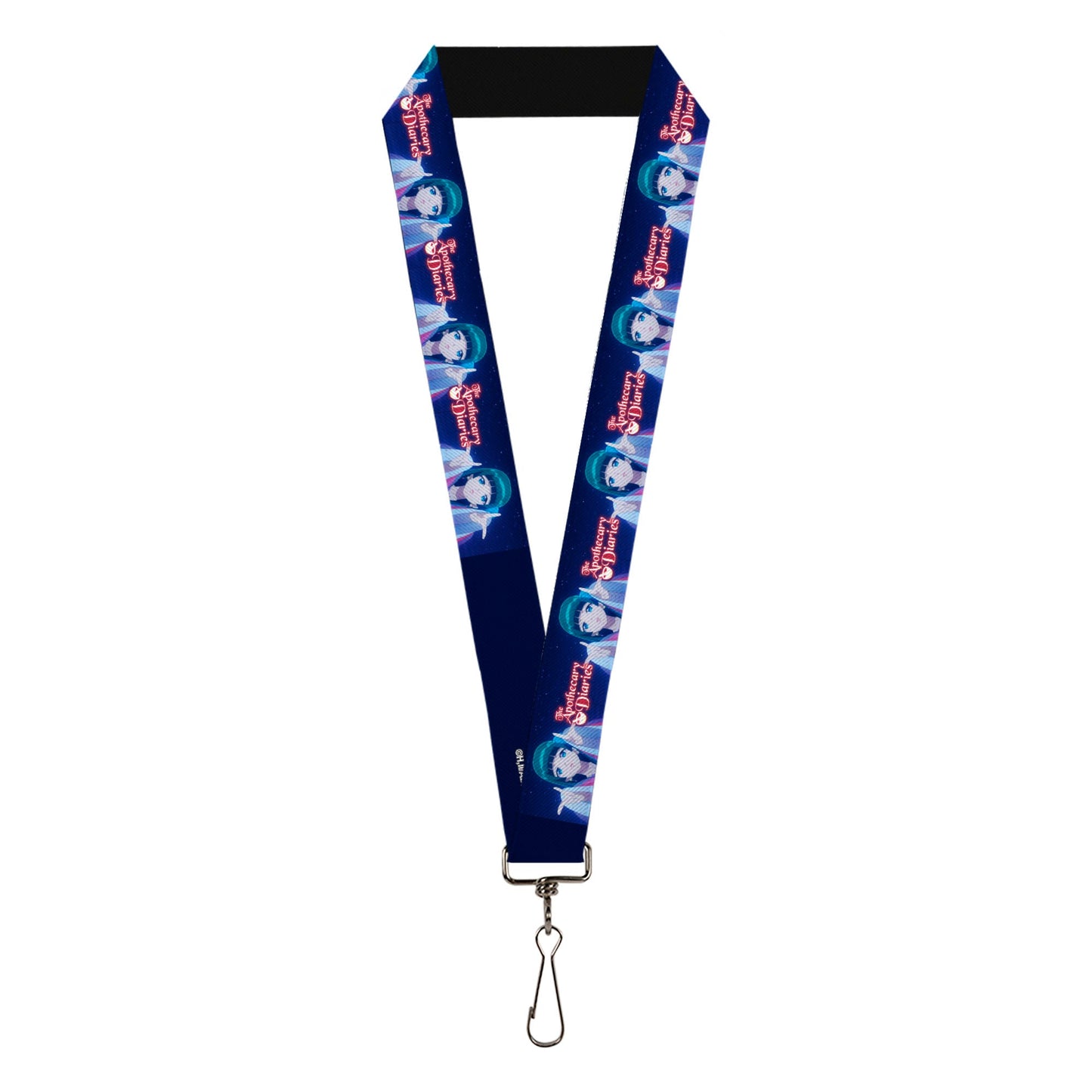 Lanyard - 1.0" - THE APOTHECARY DIARIES Maomao Hands Out Pose and Title Logo Purples