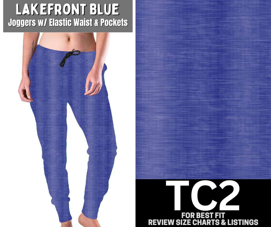 Lakefront Blue Joggers