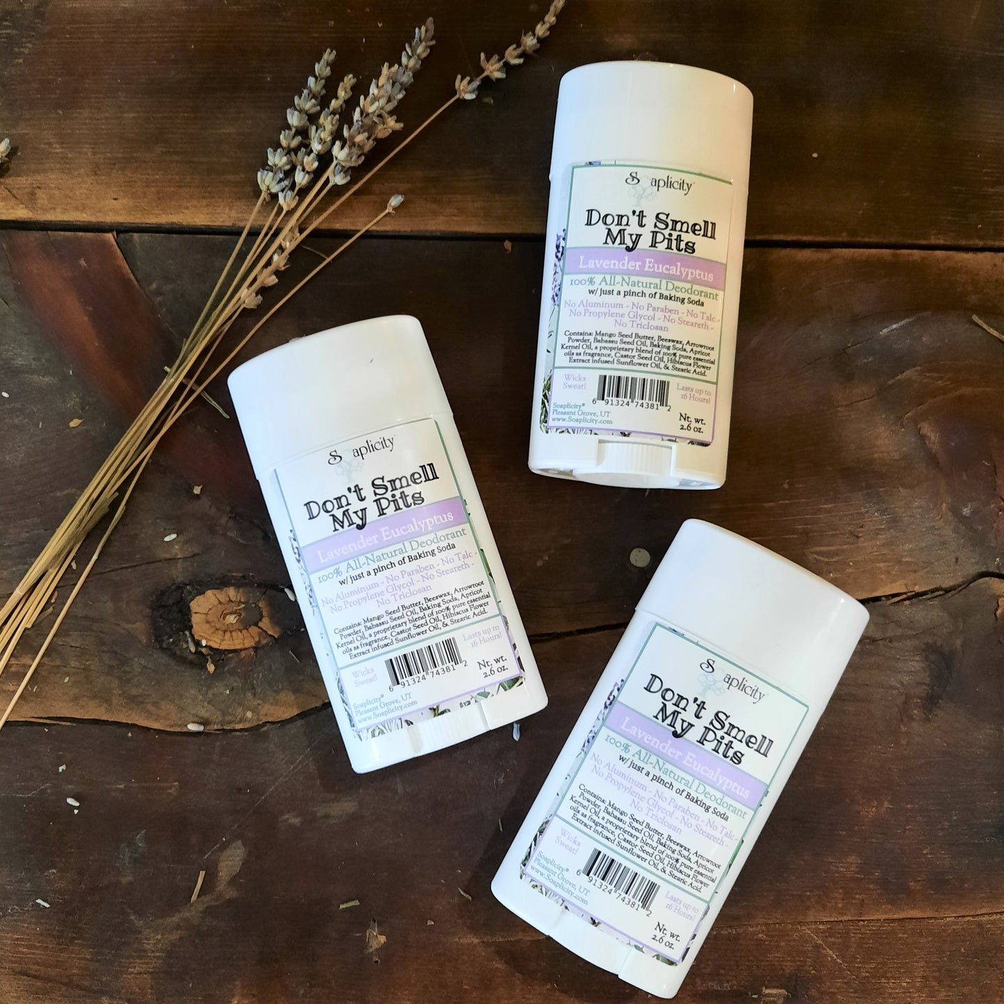 Don't Smell My Pits Natural Deodorant - Lavender Eucalyptus