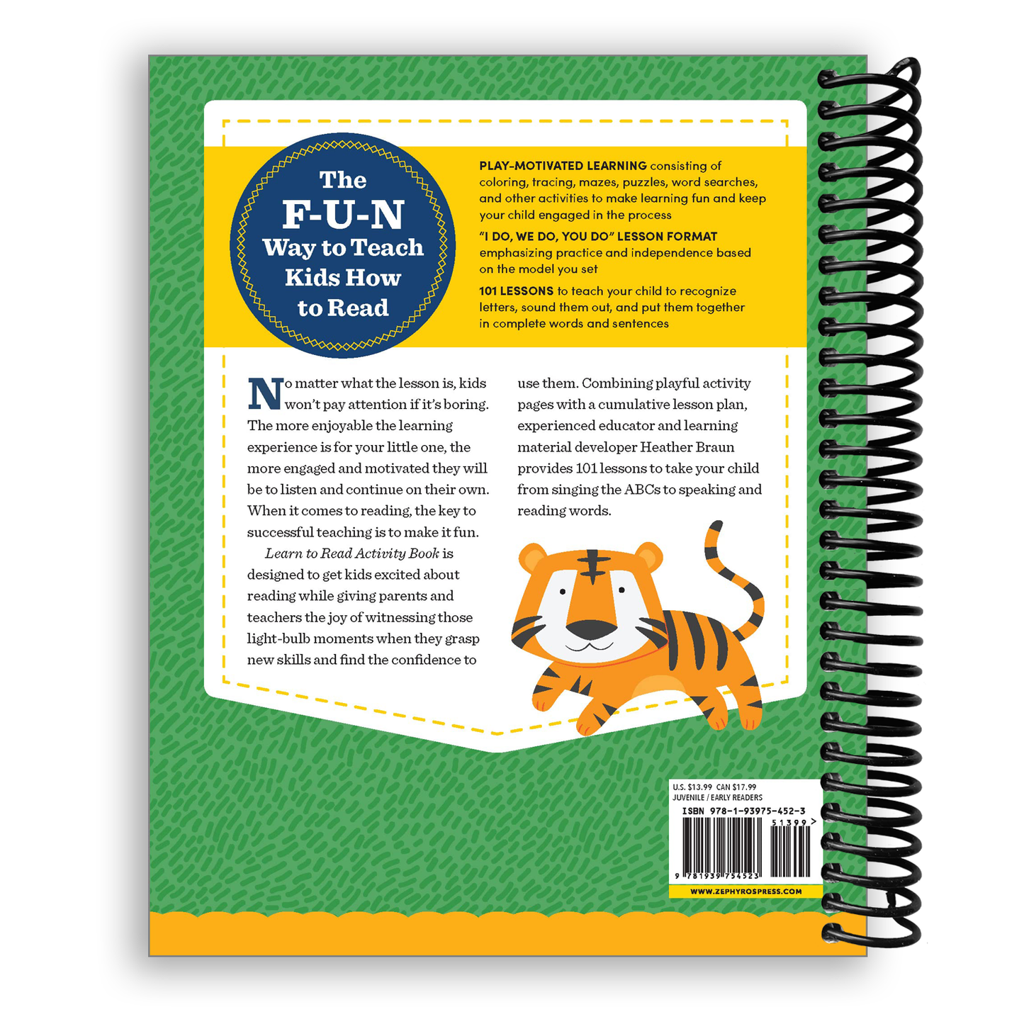 Learn to Read Activity Book: 101 Fun Phonics Lessons to Teach Your Child to Read (Phonics Makes Readers)