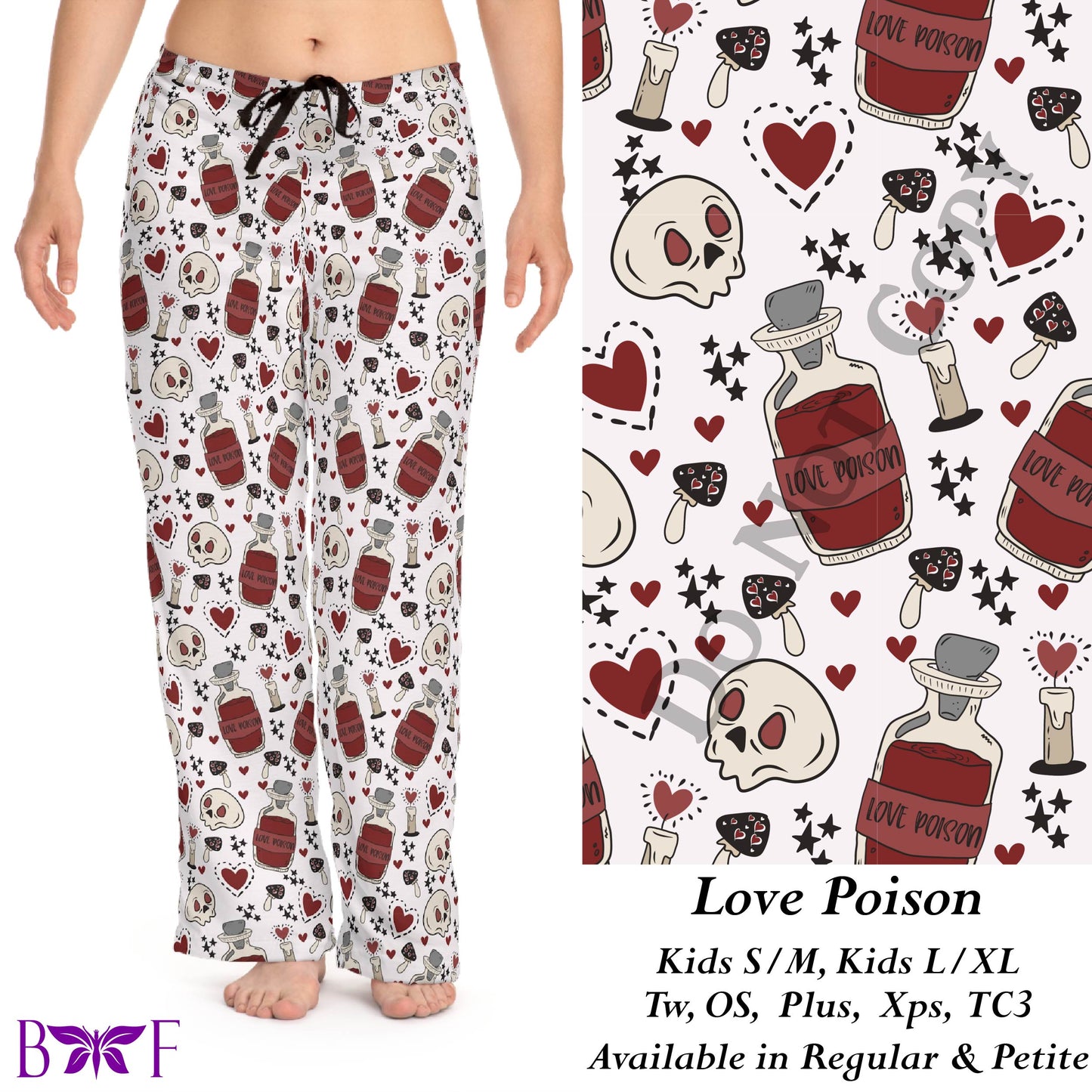 Love Poison leggings with pockets