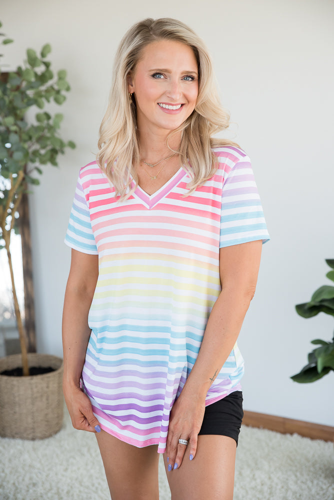 (Copy) Sherbert Rainbow Top