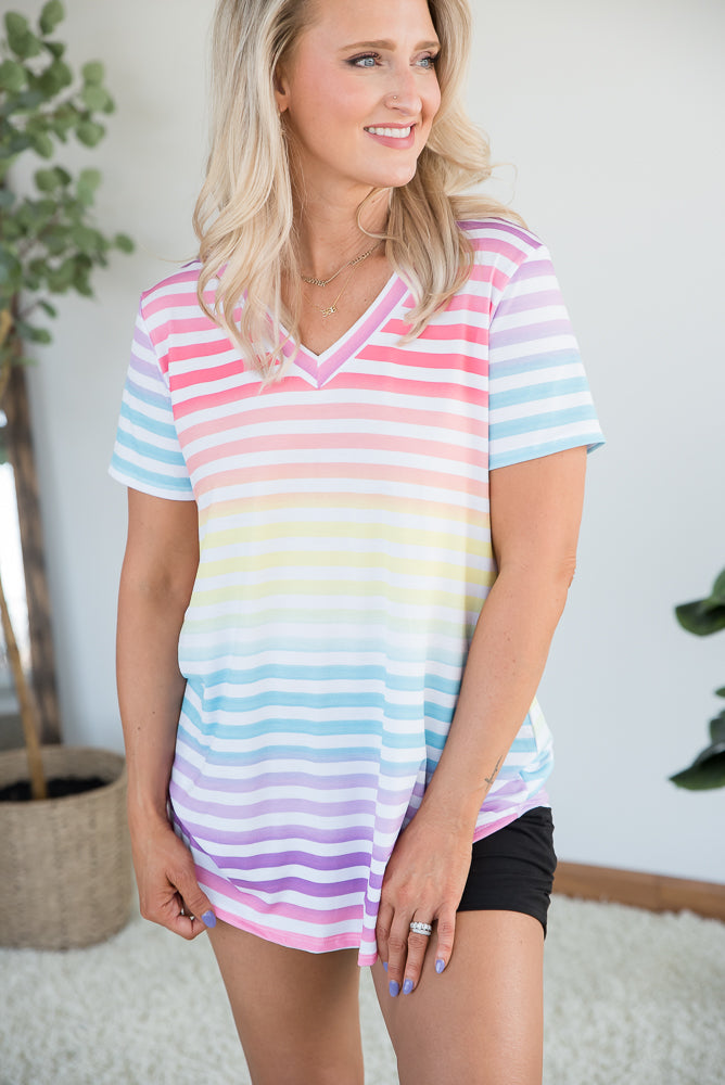 (Copy) Sherbert Rainbow Top