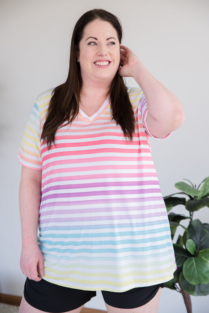 (Copy) Sherbert Rainbow Top