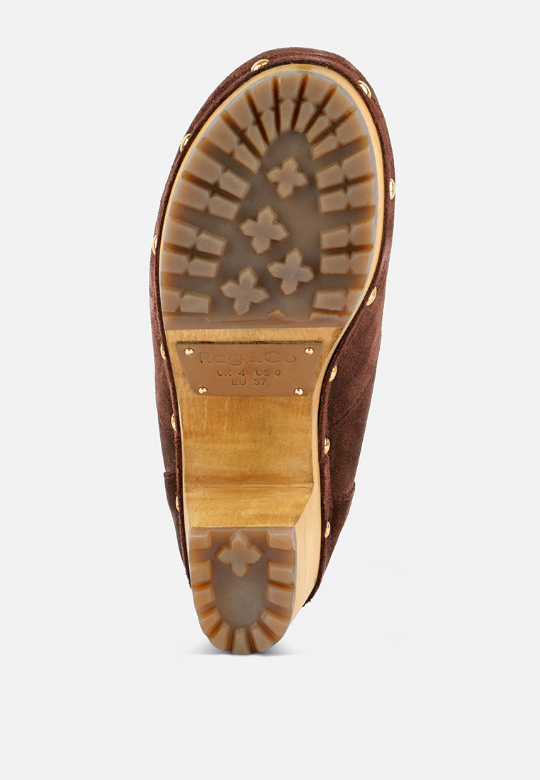 Maaya Handcrafted Collared Suede Boot