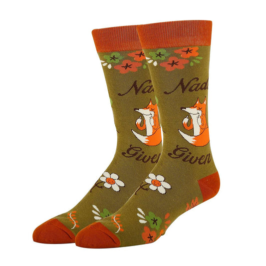 Men's  Nada Fox Given Socks