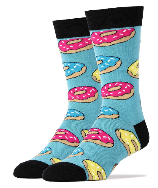 Men's  Donut Magic Blue Socks