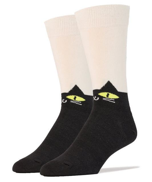 Men's  It's Meow Or Never Socks
