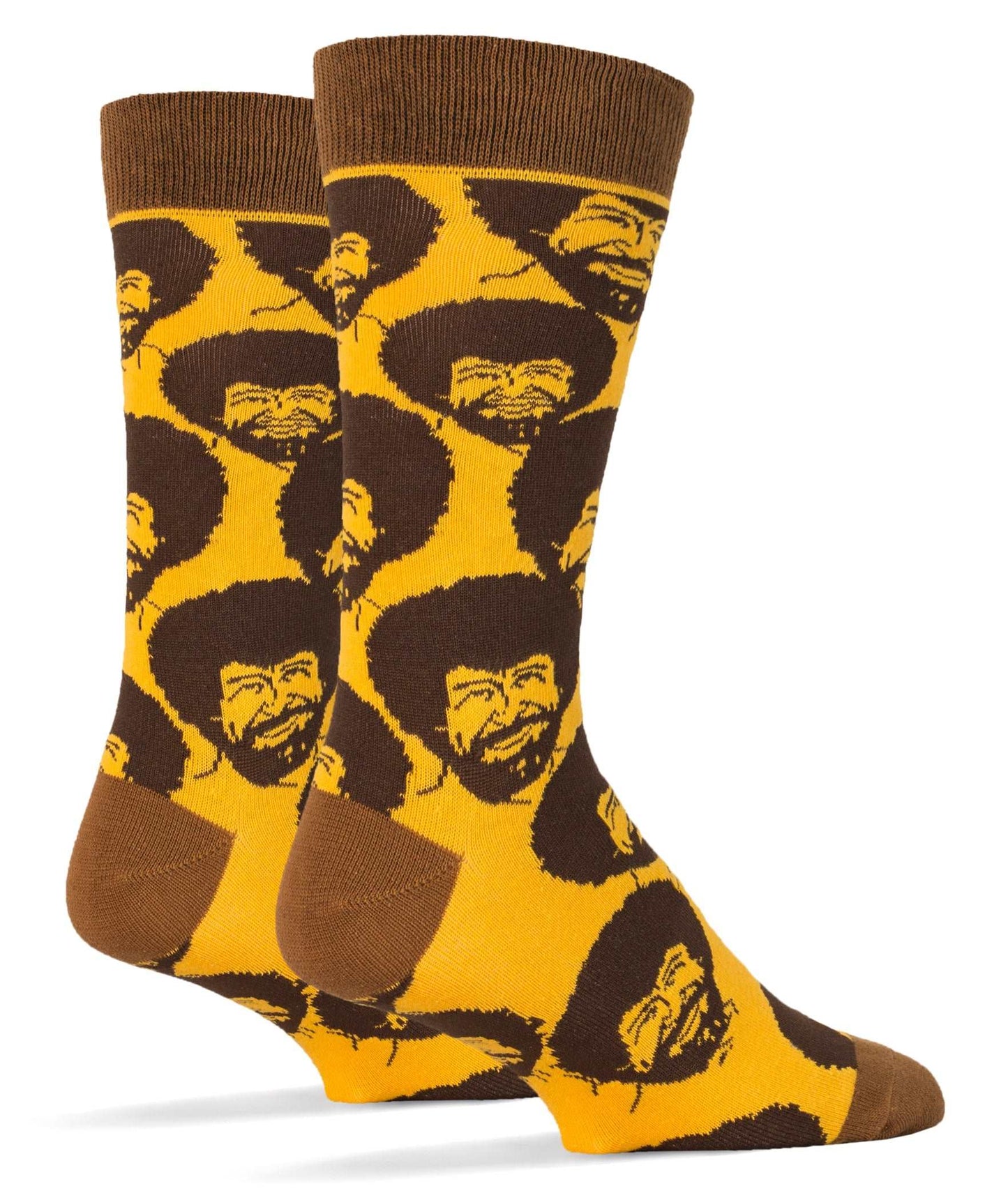 Men's  Bob Ross Flash Mob Socks