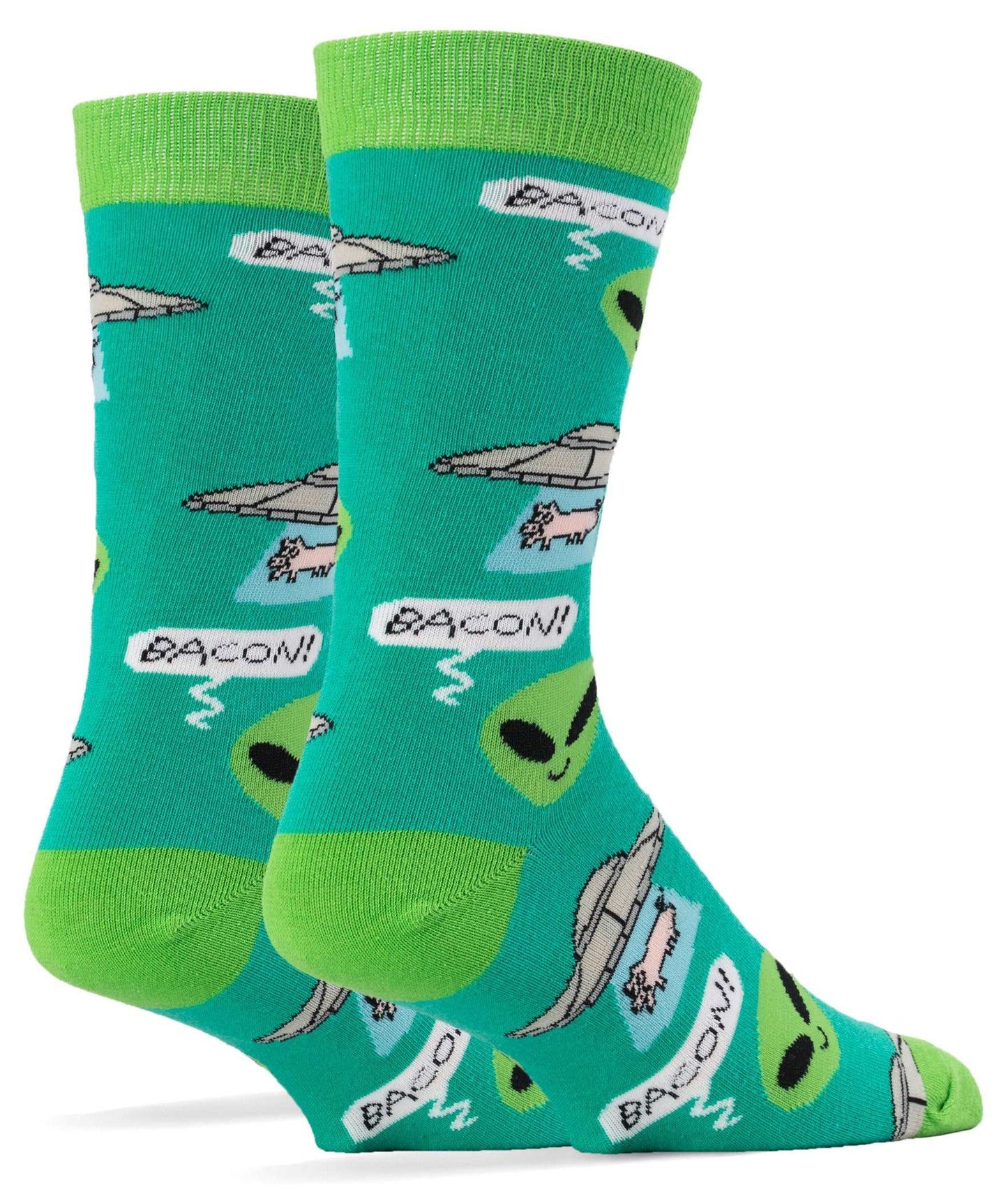 Men's  Bacon Abduction Socks