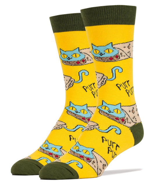 Men's  Purrito Socks