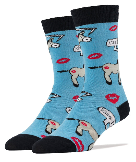 Men's  Kiss My Ass Socks