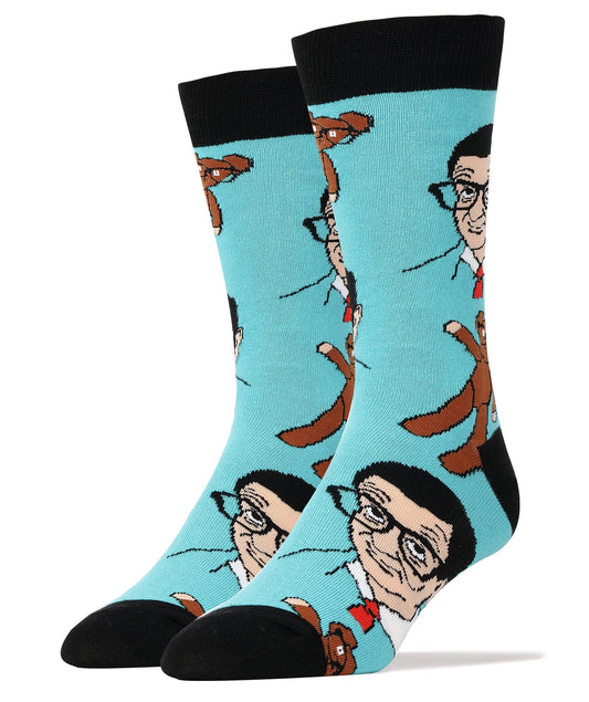 Men's  Mr Bean and Teddy Socks