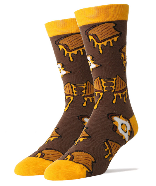 Men's  Grilled Cheez Socks