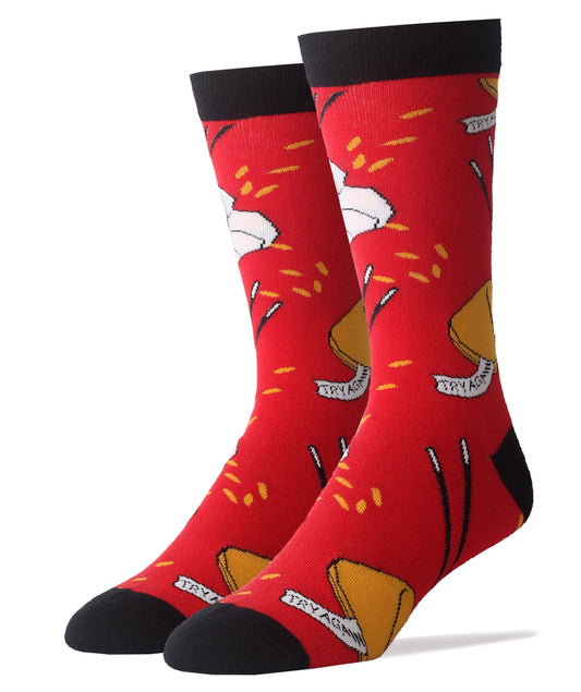 Men's  Fortune Cookie Socks