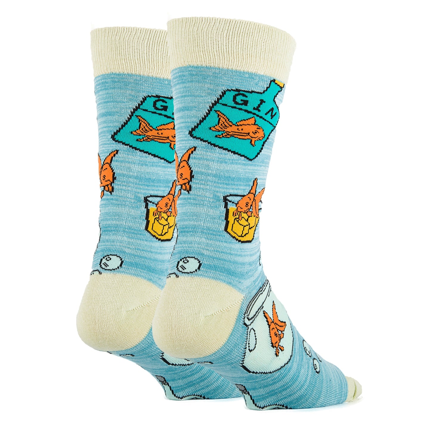Men's  Fish In A Bowl Socks