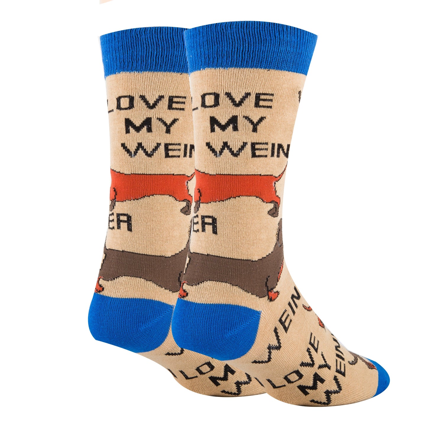 Men's  Love My Weiner Socks