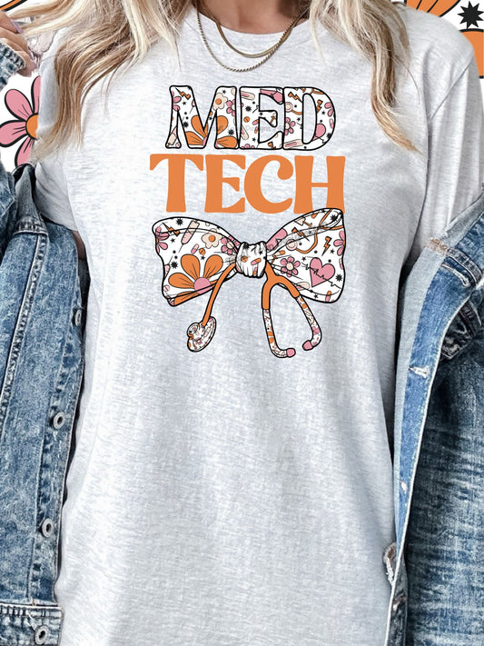 MED TECH ORANGE TEE