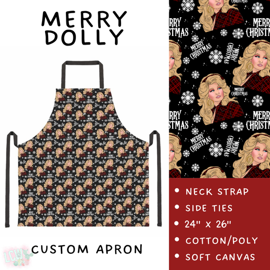 Batch #591 - Baking Spirits Bright 3 - Closes 9/28 - ETA mid/late Nov - Merry Dolly Apron