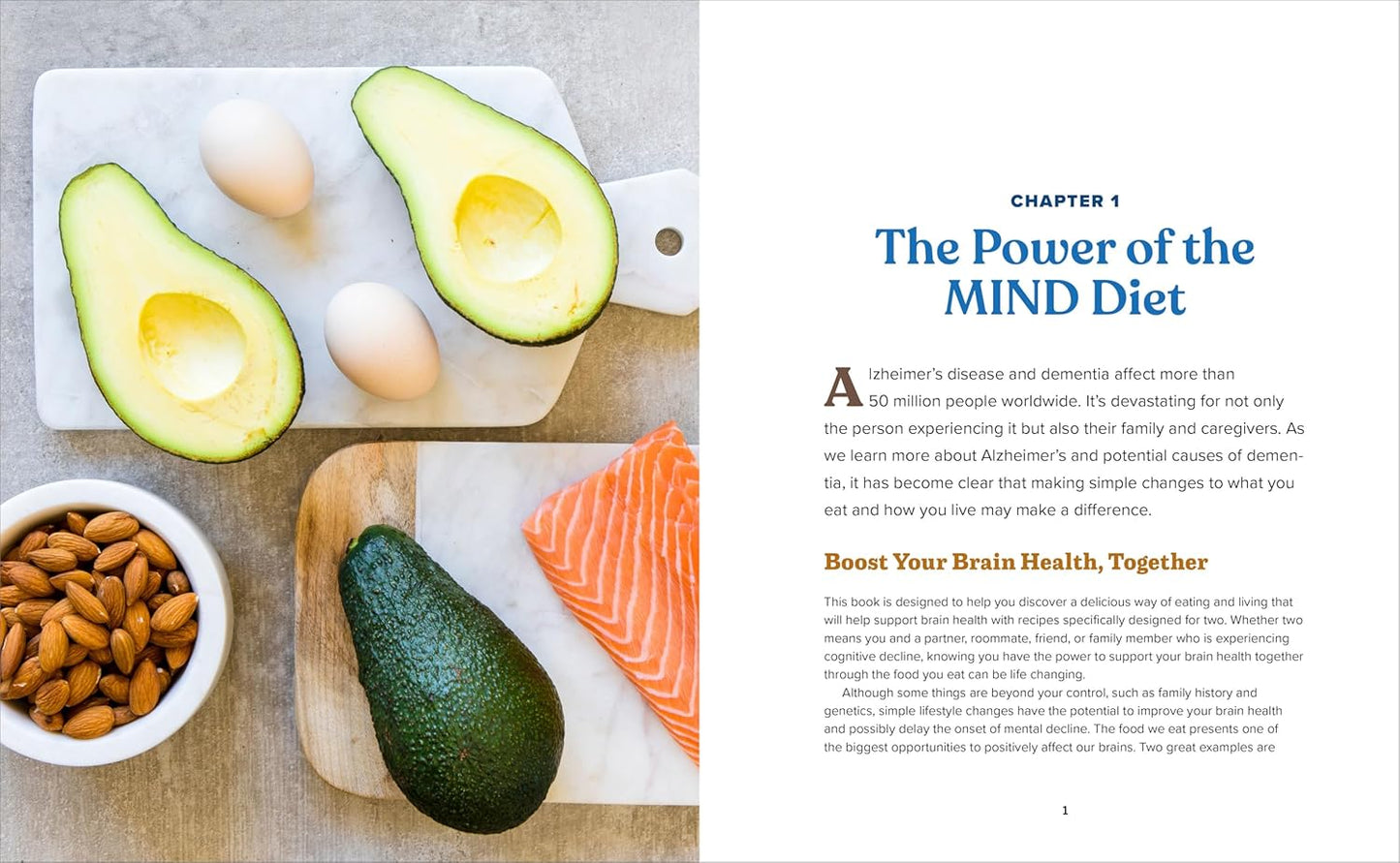 MIND Diet for Two: 65 Perfectly Portioned Recipes to Boost Your Brain Health (Spiral Bound)