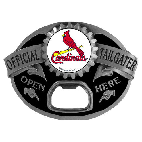 St. Louis Cardinals Tailgater Belt Buckle Bottle Opener