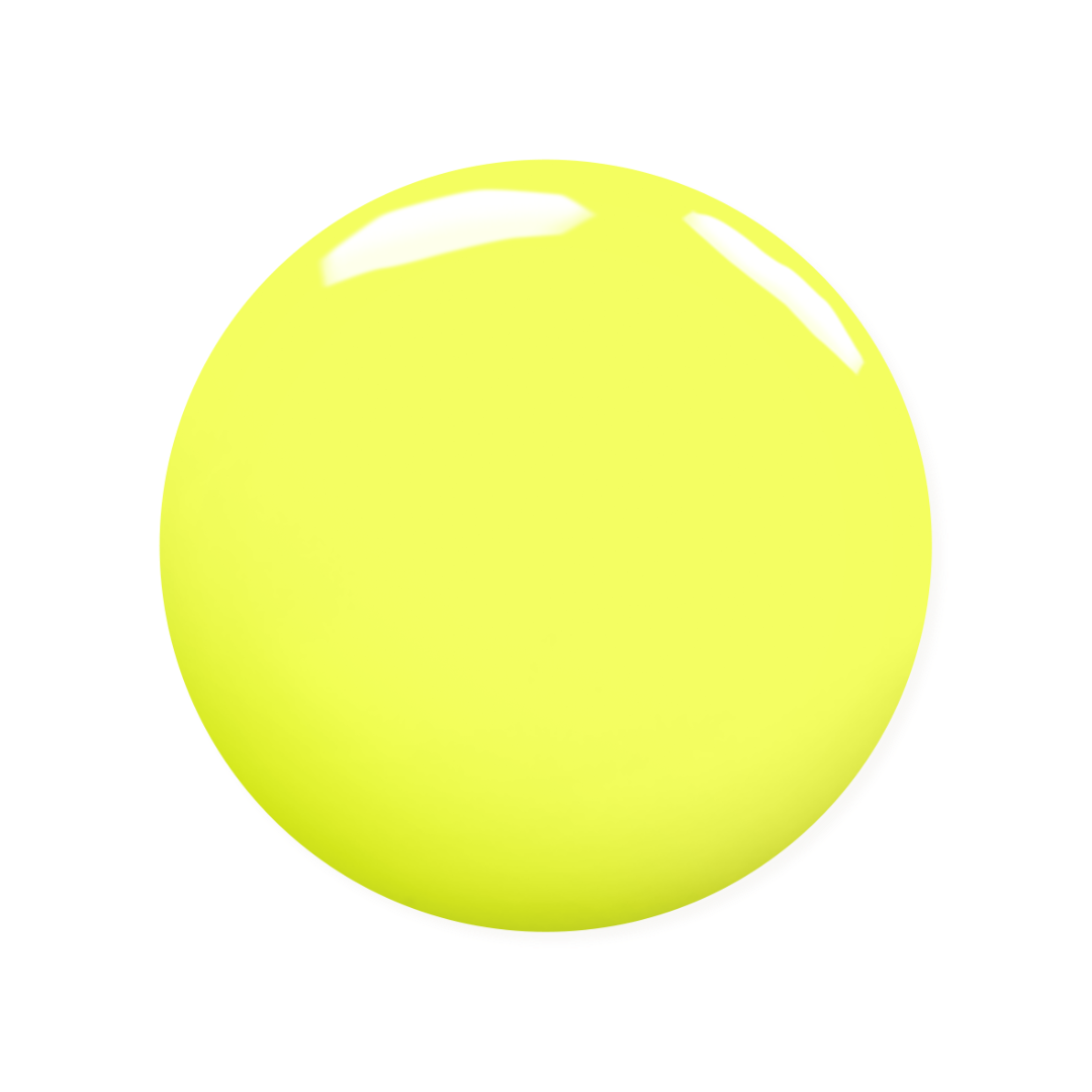 Neon Yellow Gel Paint