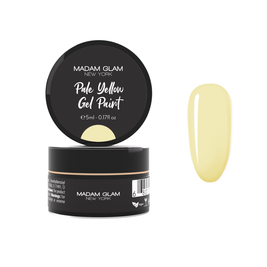 Pale Yellow Gel Paint