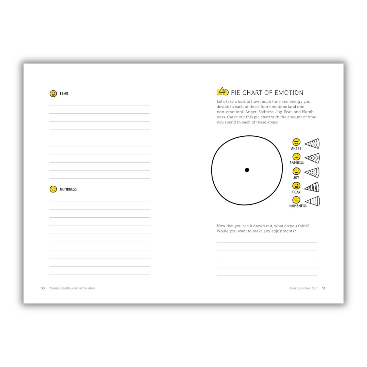 Mental Health Journal for Men: Creative Prompts, Practices, and Exercises to Bolster Wellness (Spiral Bound)