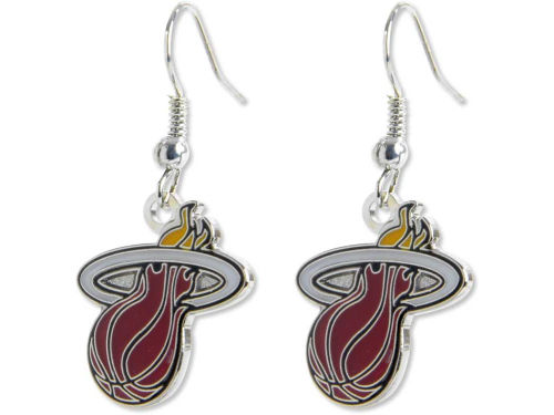 Miami Heat Dangle Earrings