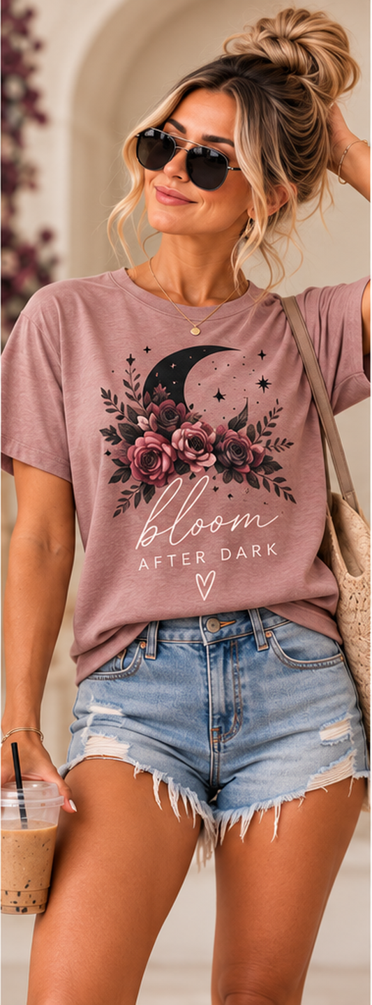 MIDNIGHT BLOOM TEE (MIX EDIT PREORDER CLOSING 10/30, ETA END DEC.)