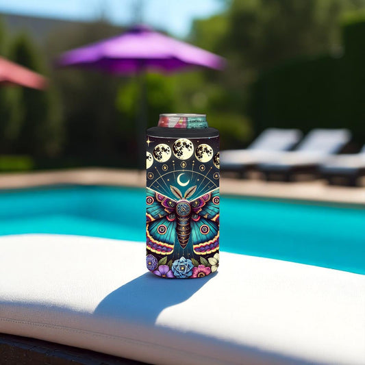 Celestial Moth 4-in-1 Can Cooler Cup