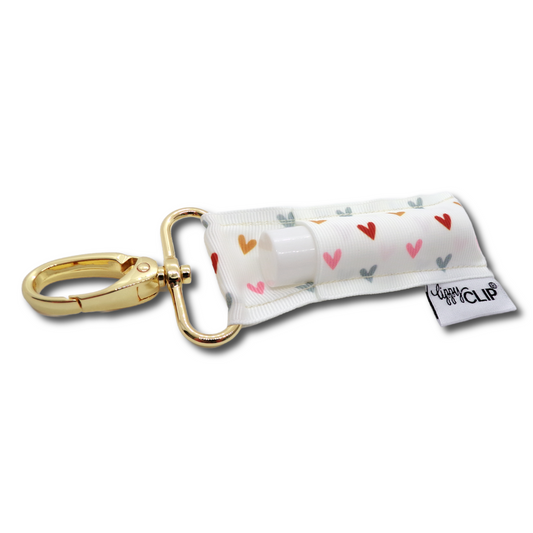 Muted Hearts LippyClip® Lip Balm Holder