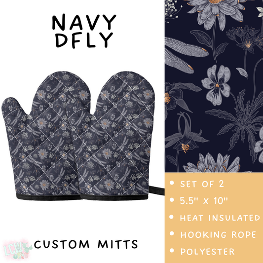 Batch #494 - Mama's Batch 2 - Closes 2/20 - ETA mid/late April - Navy DFly Oven Mitts