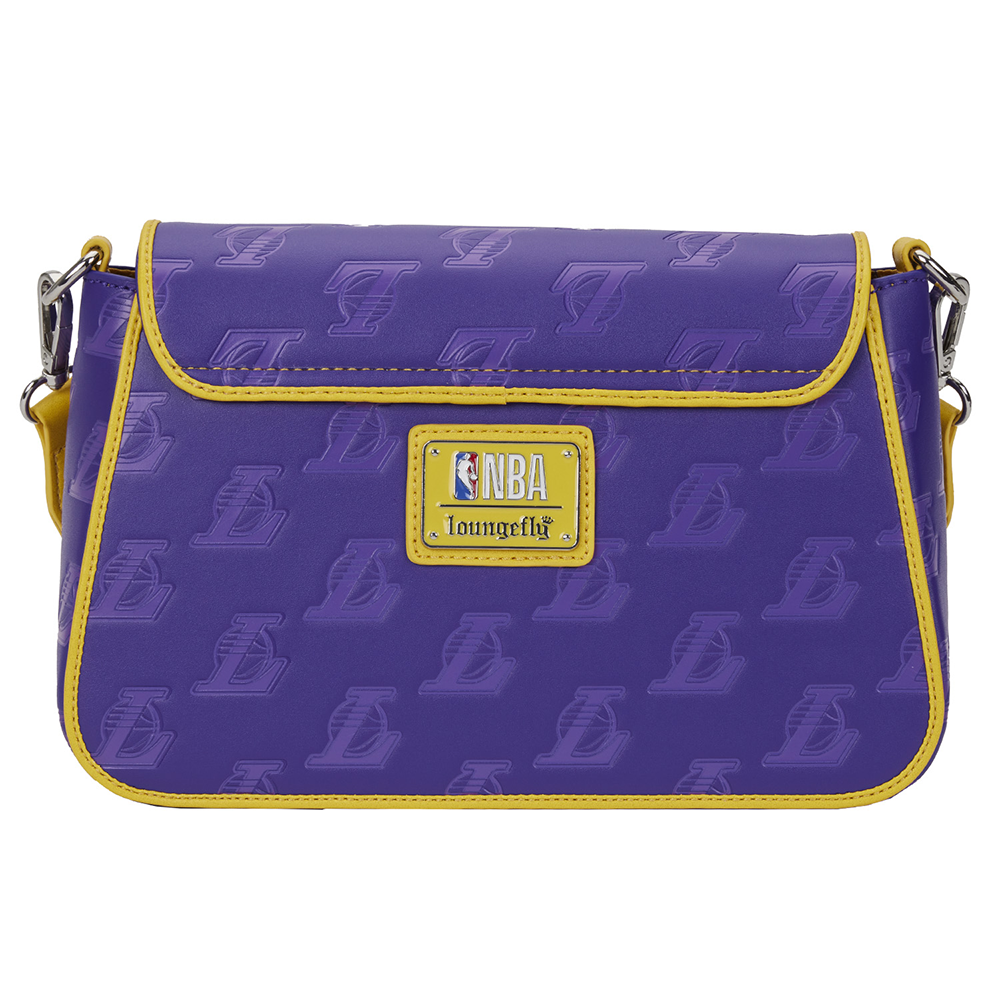 Loungefly: NBA LA Lakers Debossed Logo Crossbody Bag
