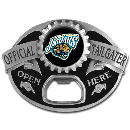 Jacksonville Jaguars Tailgater Belt Buckle Bottle Opener