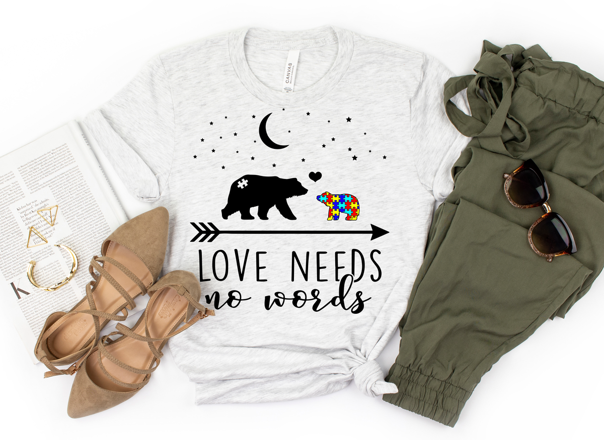 NO WORDS TEE
