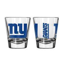 New York Giants Gameday Shot Glasses 2oz. 2-Pack