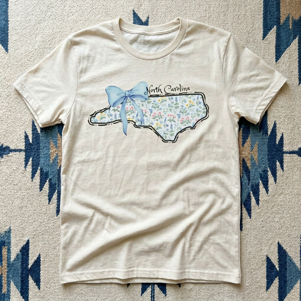 North Carolina State Adult Graphic Tee