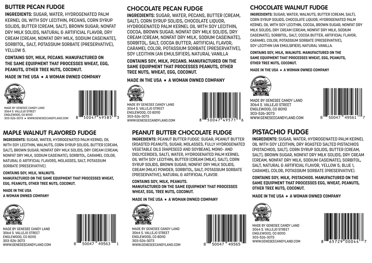 Nutty Fudge Variety Box