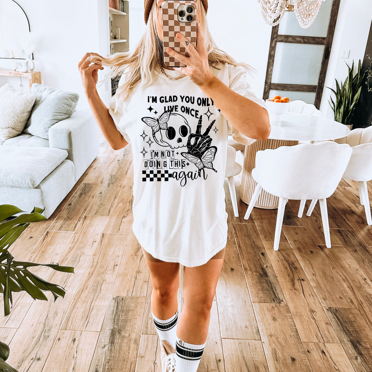 ONLY LIVE ONCE TEE