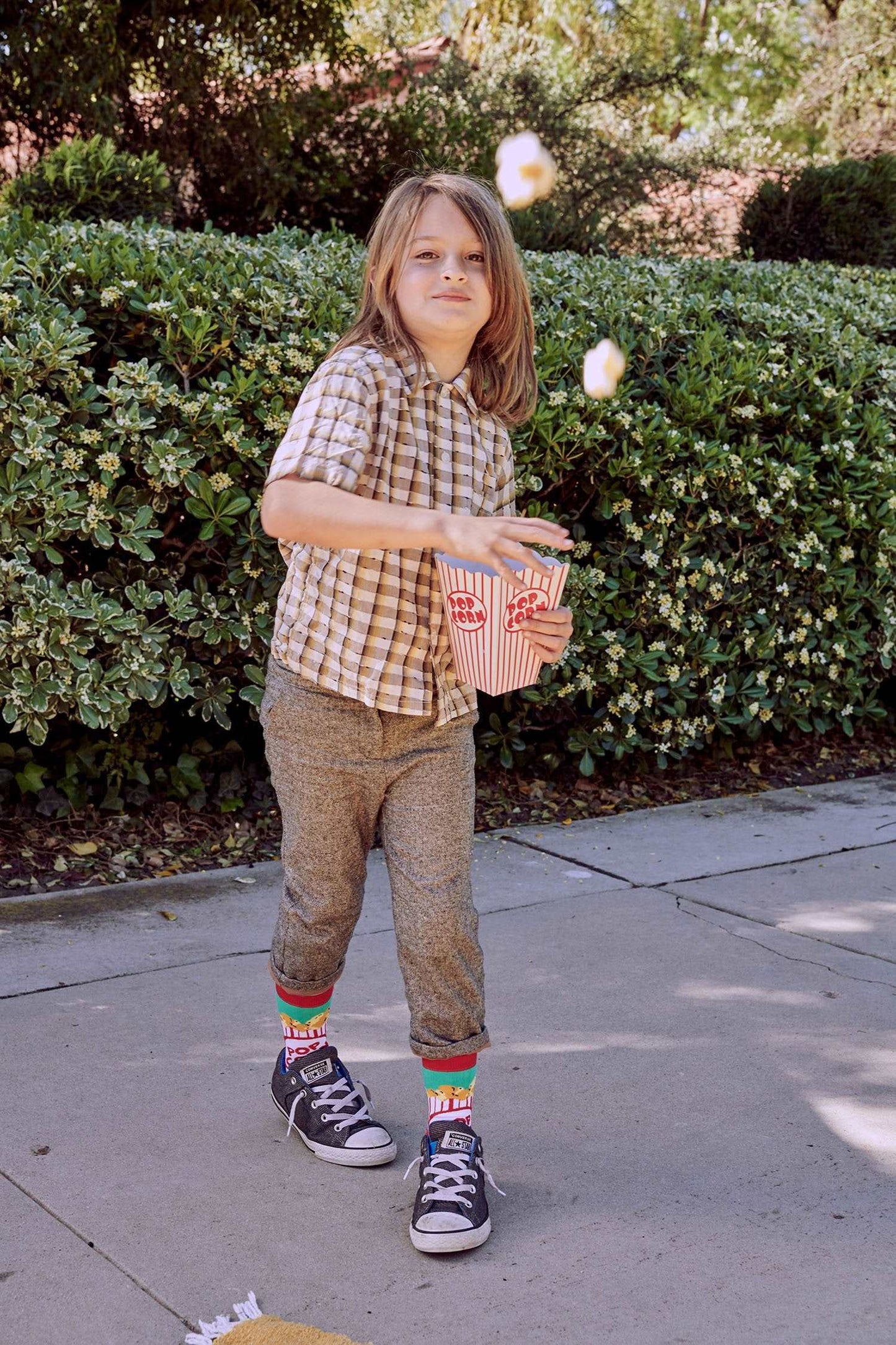 Kid's  Box O' Popcorn Socks