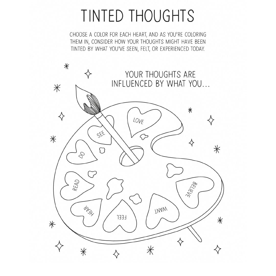 Out of Your Mind: A Journal and Coloring Book to Distract Your Anxious Mind (Spiral Bound)
