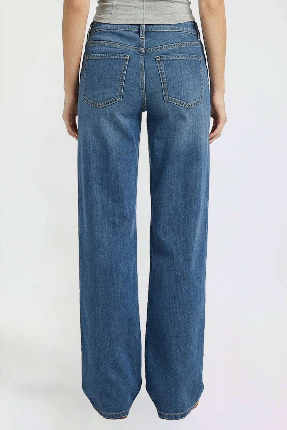 Women's Luxe Britney Wide Leg Jeans