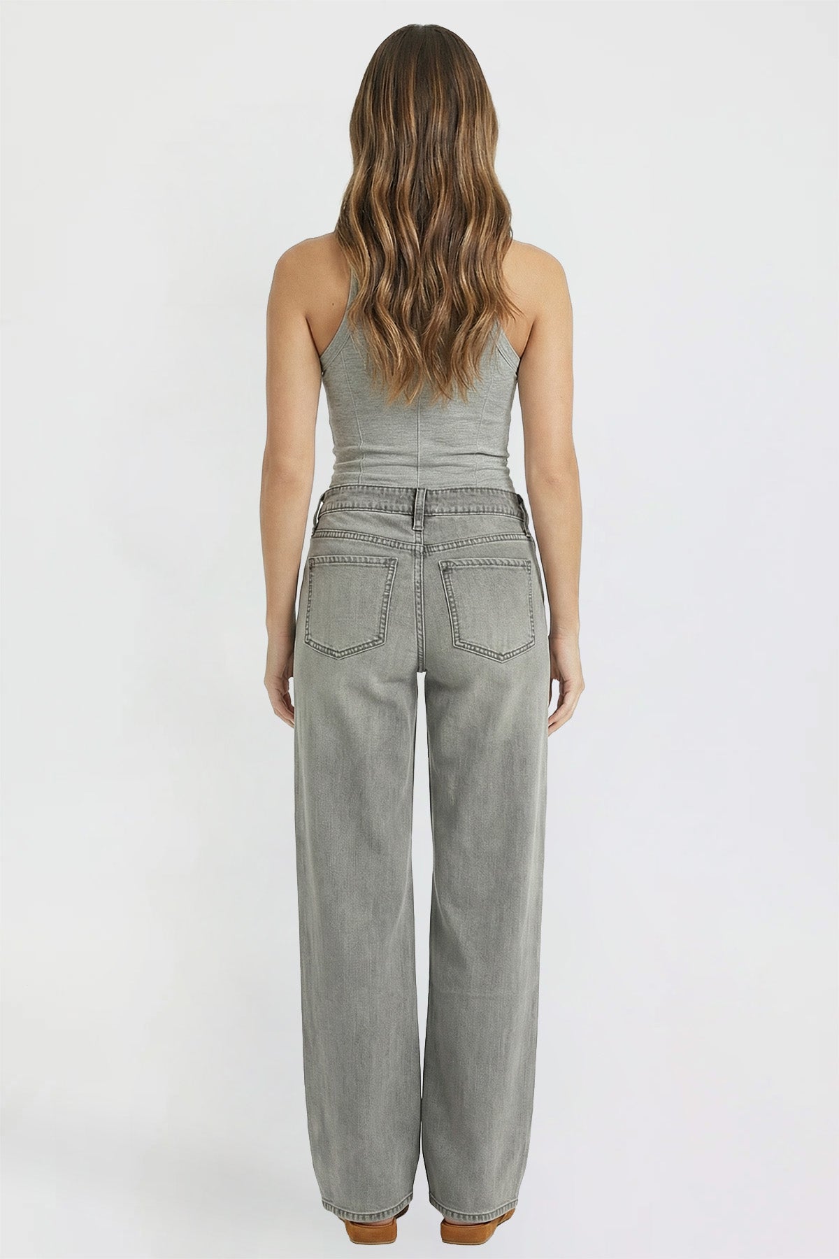 Women's Luxe Britney Wide Leg Jeans