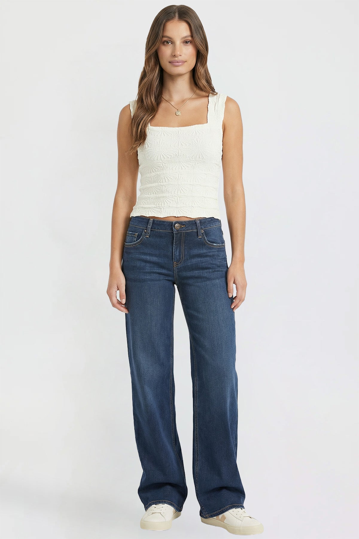 Women's Luxe Britney Wide Leg Jeans