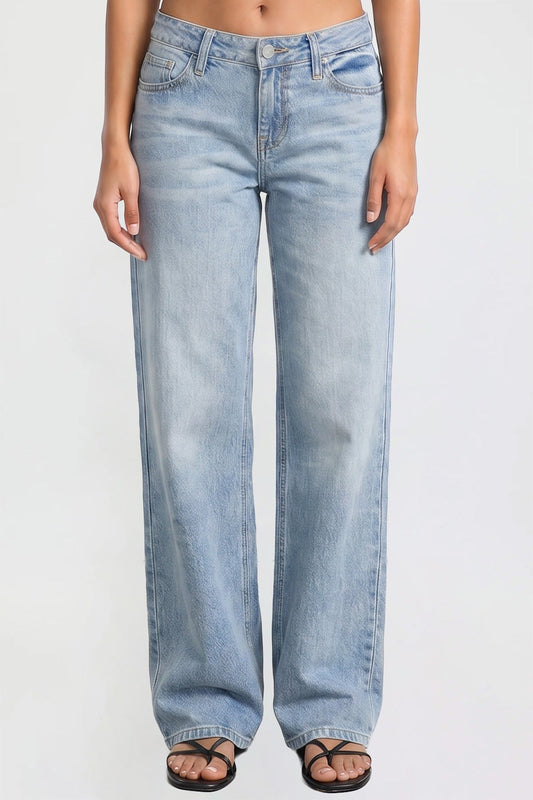 Women's Luxe Britney Wide Leg Jeans