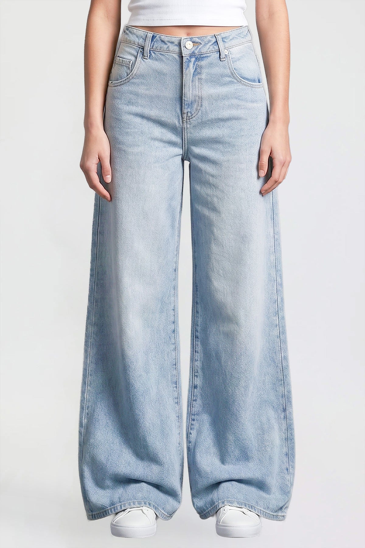 Women's Baggy Wide Leg Jeans
