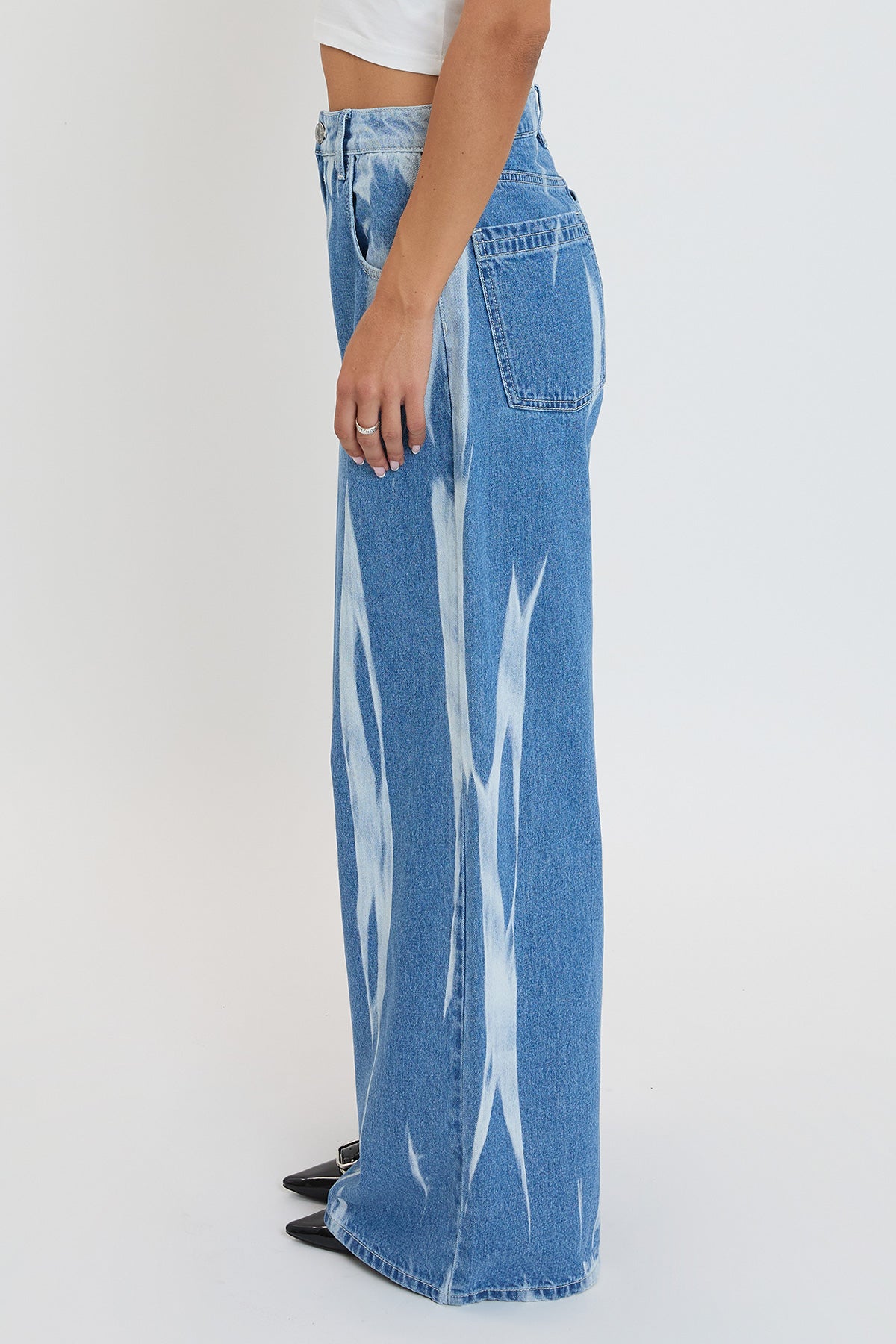 Women's Wide Leg Billie Baggy Jeans