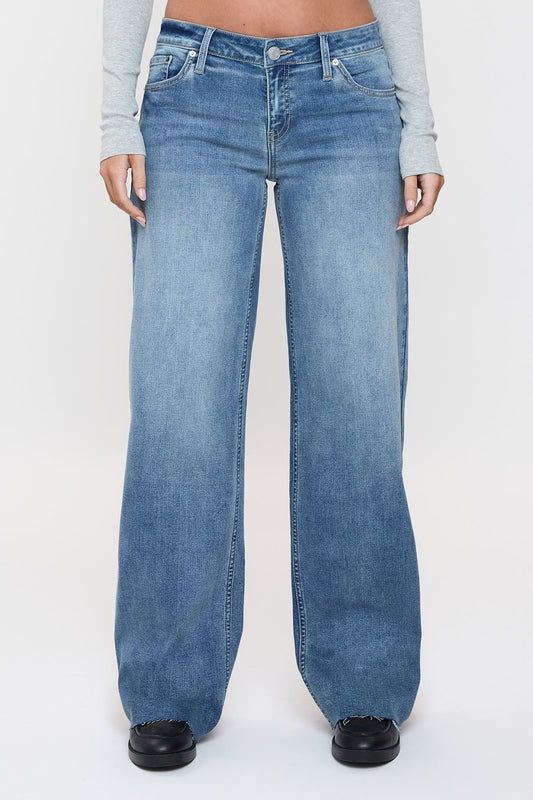 Women's Britney Low Rise Wide Leg Jeans